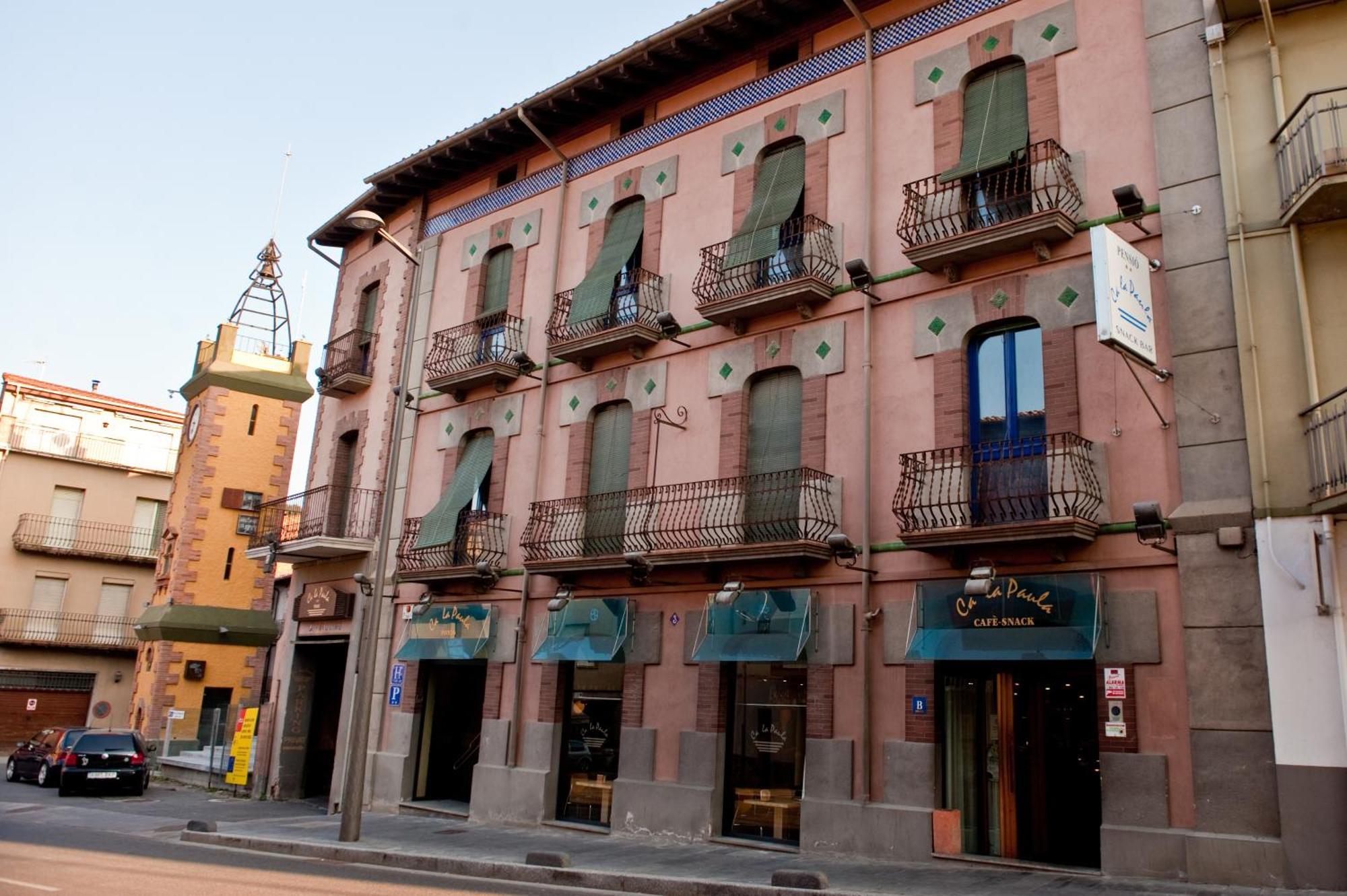 Hotel Fonda Ca La Paula Castellfollit de la Roca Exterior foto